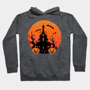 Halloween Season Scary Pumking Horror Bat Evil Home Hoodie